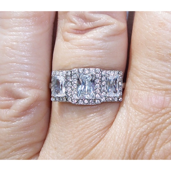 STAINLESS STEEL AAA GRADE CZ Ring - Picture 4 of 14